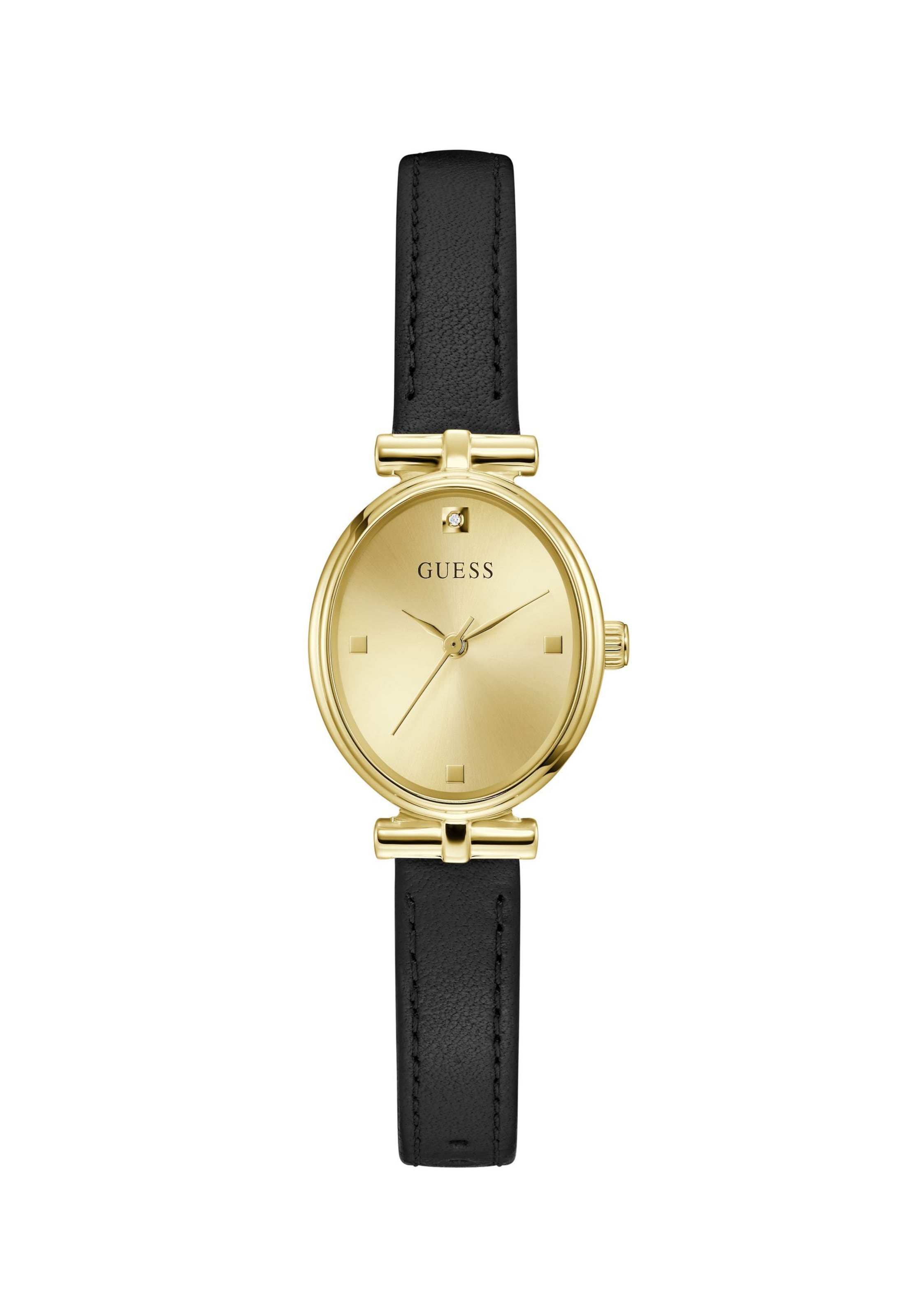 GUESS Uhr  ' RUBY ' in Schwarz: Vorderseite