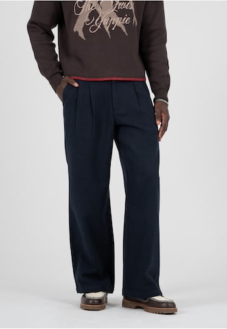 Regular Pantalon Prohibited en bleu : devant