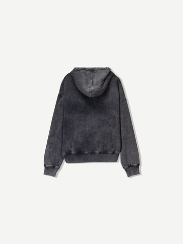 Bershka Sweatjacke in Grau