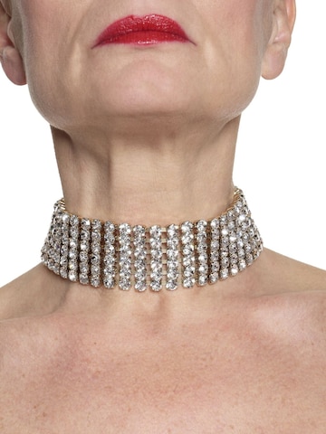 Lanțuri 'Asteria choker placcato oro con strass' de la Addicted2 pe auriu