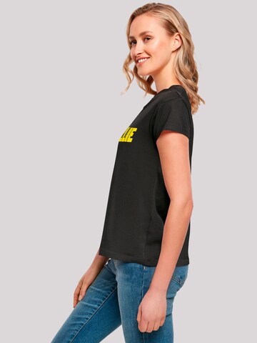 F4NT4STIC Shirt 'Billie Eilish Logo Print' in Zwart