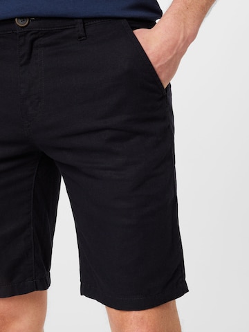 BLEND Normální Chino kalhoty – černá