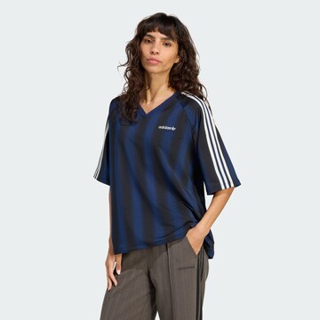 ADIDAS ORIGINALS Shirt in Blauw: voorkant
