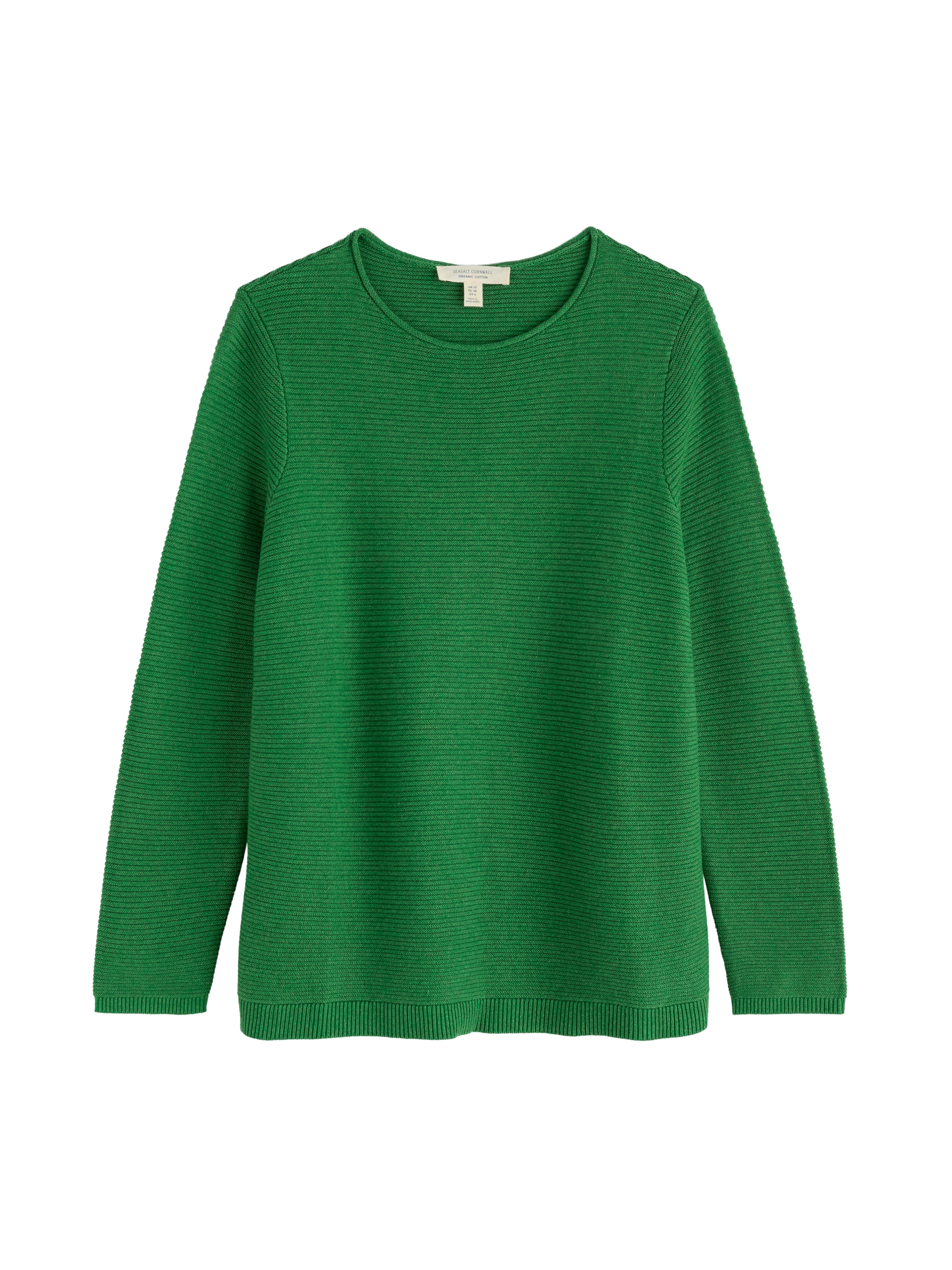 Pull-over 'Makers' Seasalt Cornwall en vert : devant