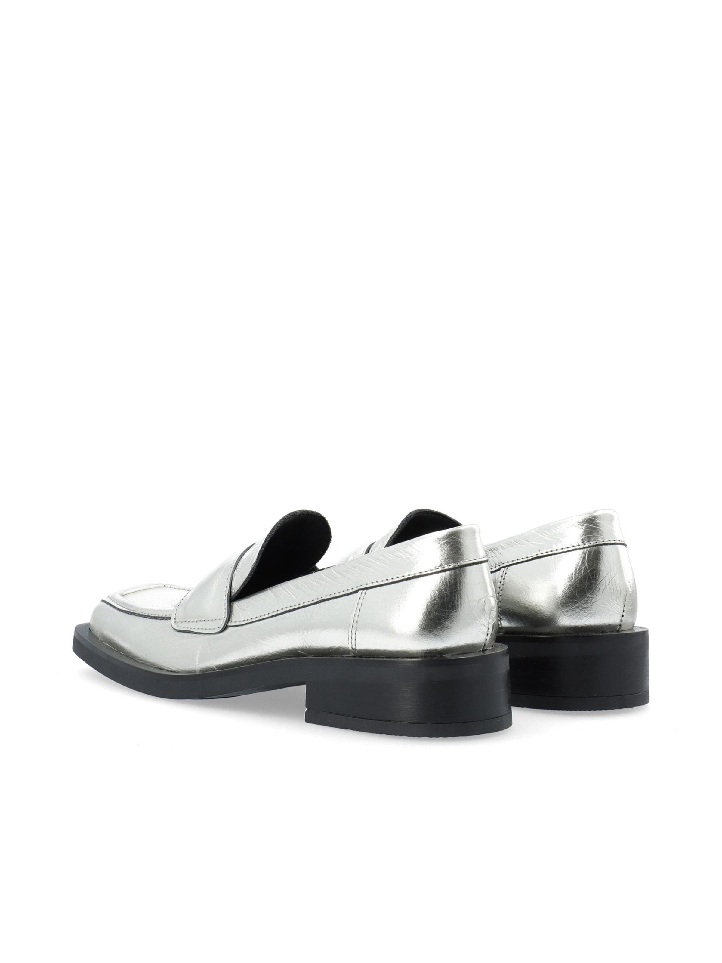 Bianco Slip-ons 'Sofie' in Silver