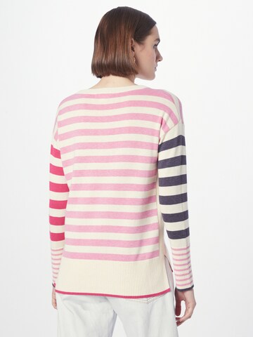 WHITE STUFF - Pullover 'OLIVE' em roxo