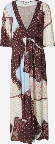 Robe d’été KAVAZI en marron : devant