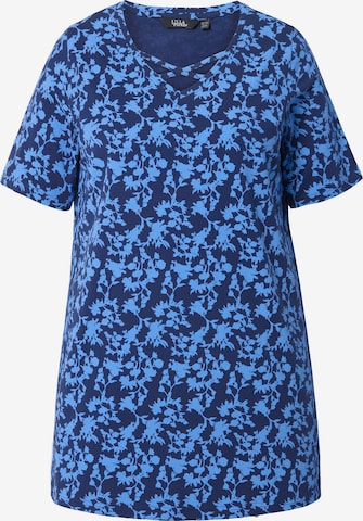 Ulla Popken Shirt in Blauw: voorkant