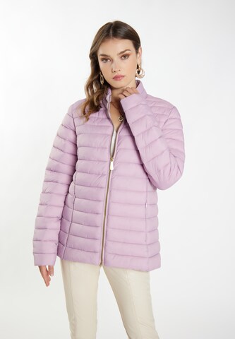 faina Between-Season Jacket in Purple