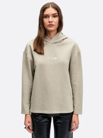 EthiquetSweater majica 'Kapuzenpullover' - bež boja