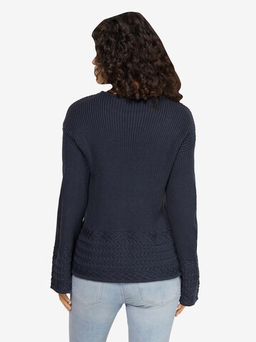 Linea Tesini by heine Sweater in Blue