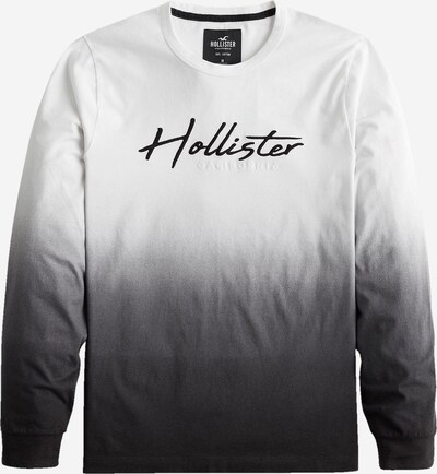 HOLLISTER Shirt in grau / weiß, Produktansicht