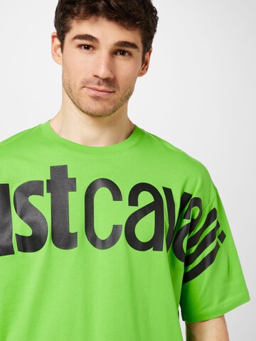 Tricou de la Just Cavalli pe verde
