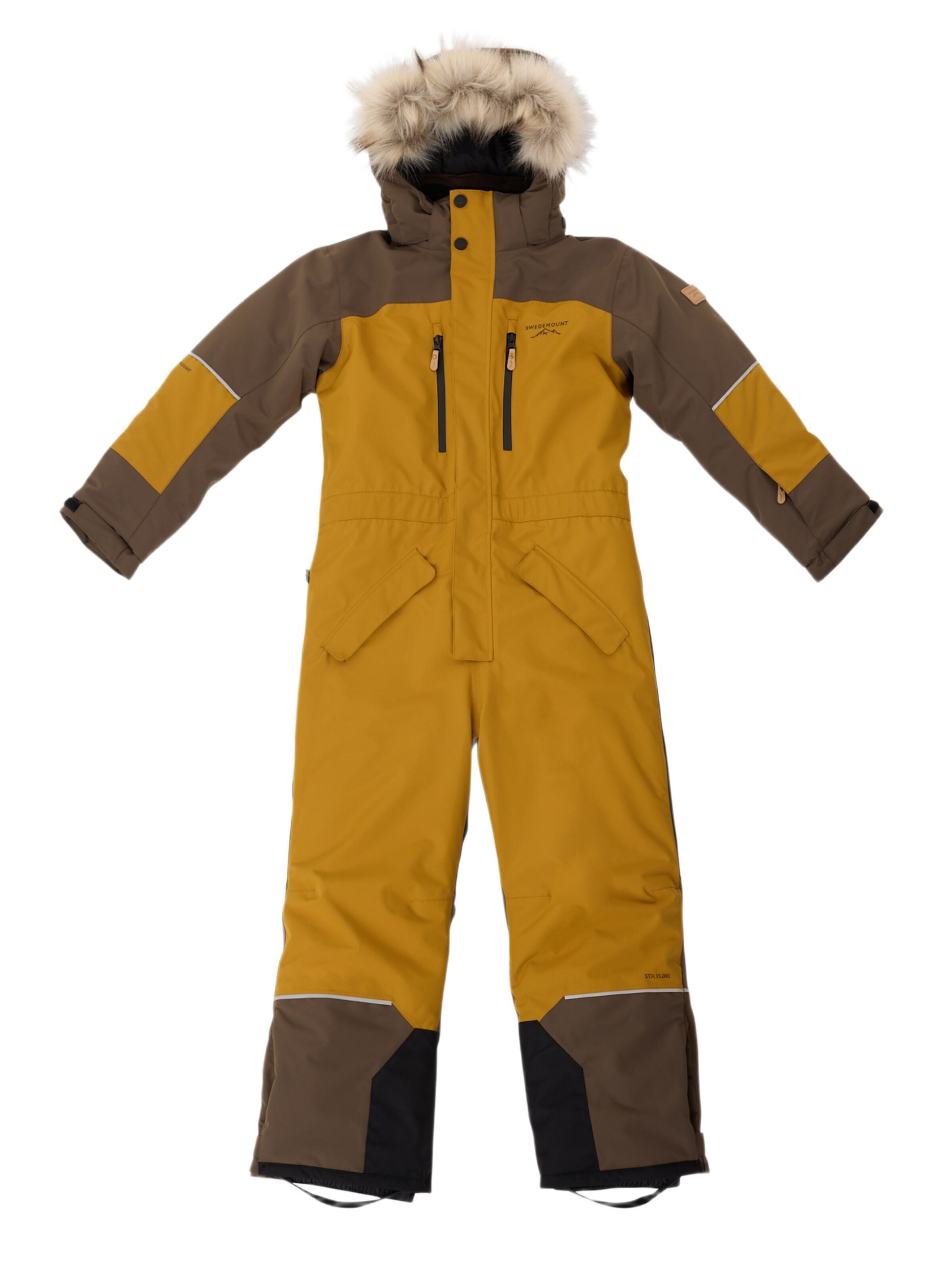 SWEDEMOUNT Athletic suit 'Hafjell' in Yellow: front