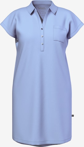 Chemise de nuit Ulla Popken en bleu : devant