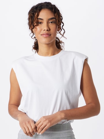 JUST FEMALE Shirt 'Beijing' in Wit: voorkant