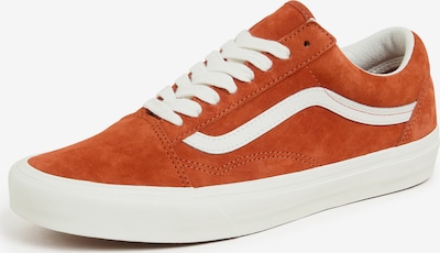 VANS Baskets basses 'Old Skool' en orange foncé / blanc, Vue avec produit