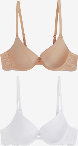 Next T-Shirt Rintaliivi värissä valkoinen: etupuoli