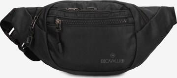 Marsupio 'Marsupio Uomo B Cavalli Vegan Leather' di B. Cavalli in nero: frontale