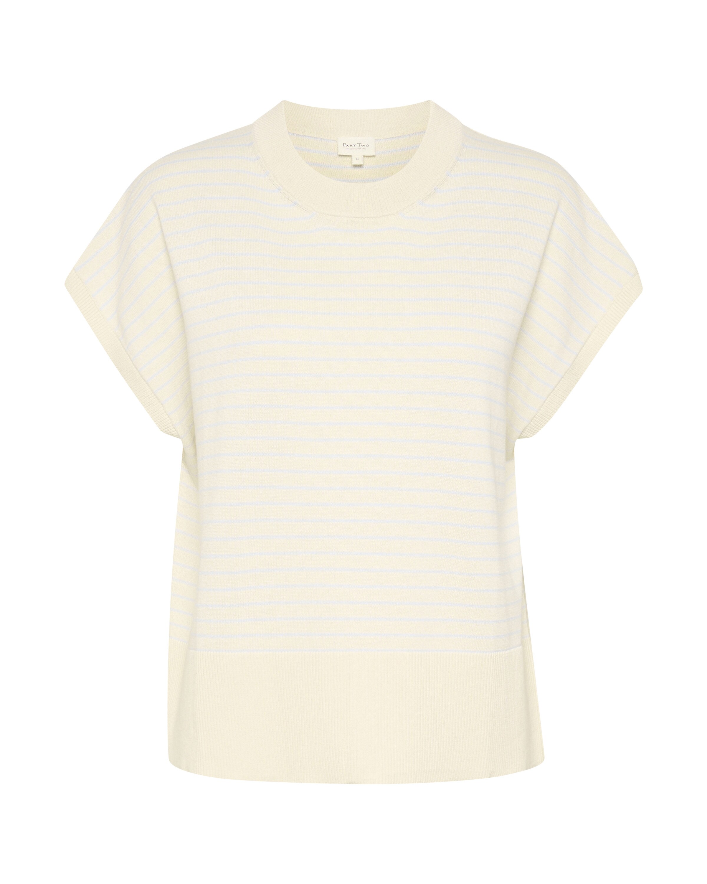 Part Two Strikvest 'NatayaPW' i blå: forside