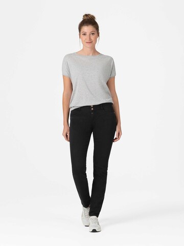 TIMEZONE Slimfit Jeans 'Enya' i sort