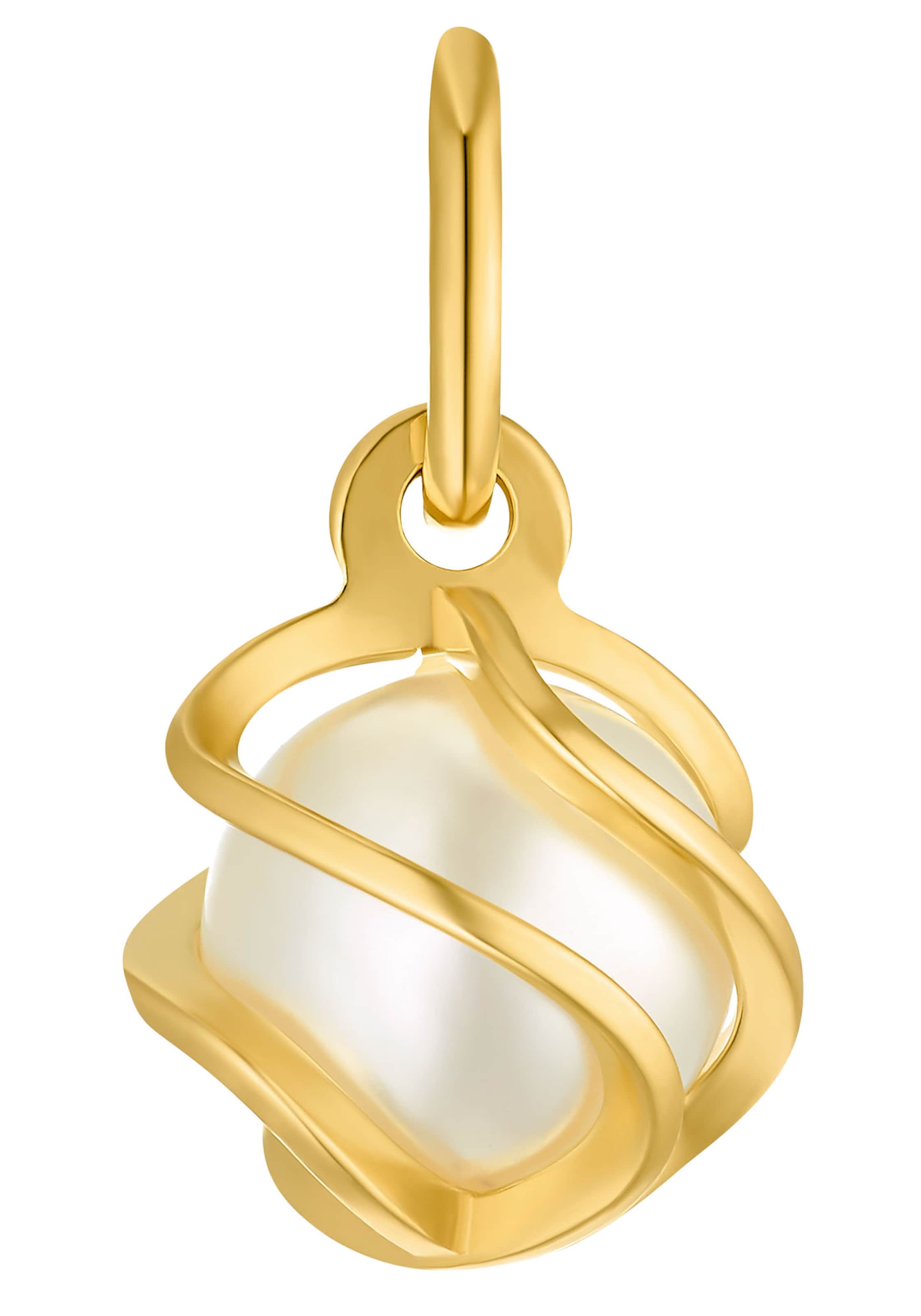 AMOR Pendant in Gold: front