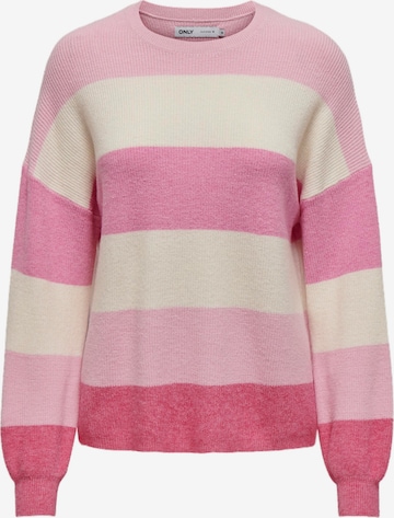 Pullover 'ONLAtia' di ONLY in rosa: frontale