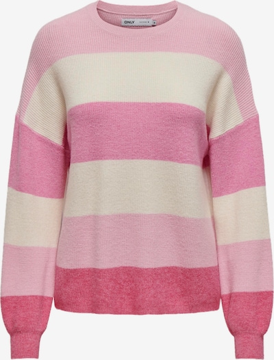 ONLY Sweater 'Atia' in Light beige / Pink / Eosin, Item view