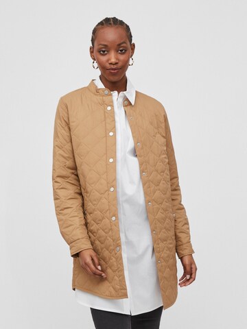 VILA Övergångsjacka 'Trish' i beige: framsida