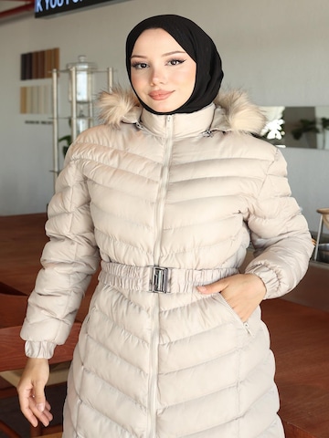 MODAMIHRAM Winterjas in Beige