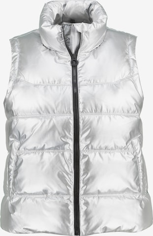 Ulla Popken Bodywarmer in Zilver: voorkant