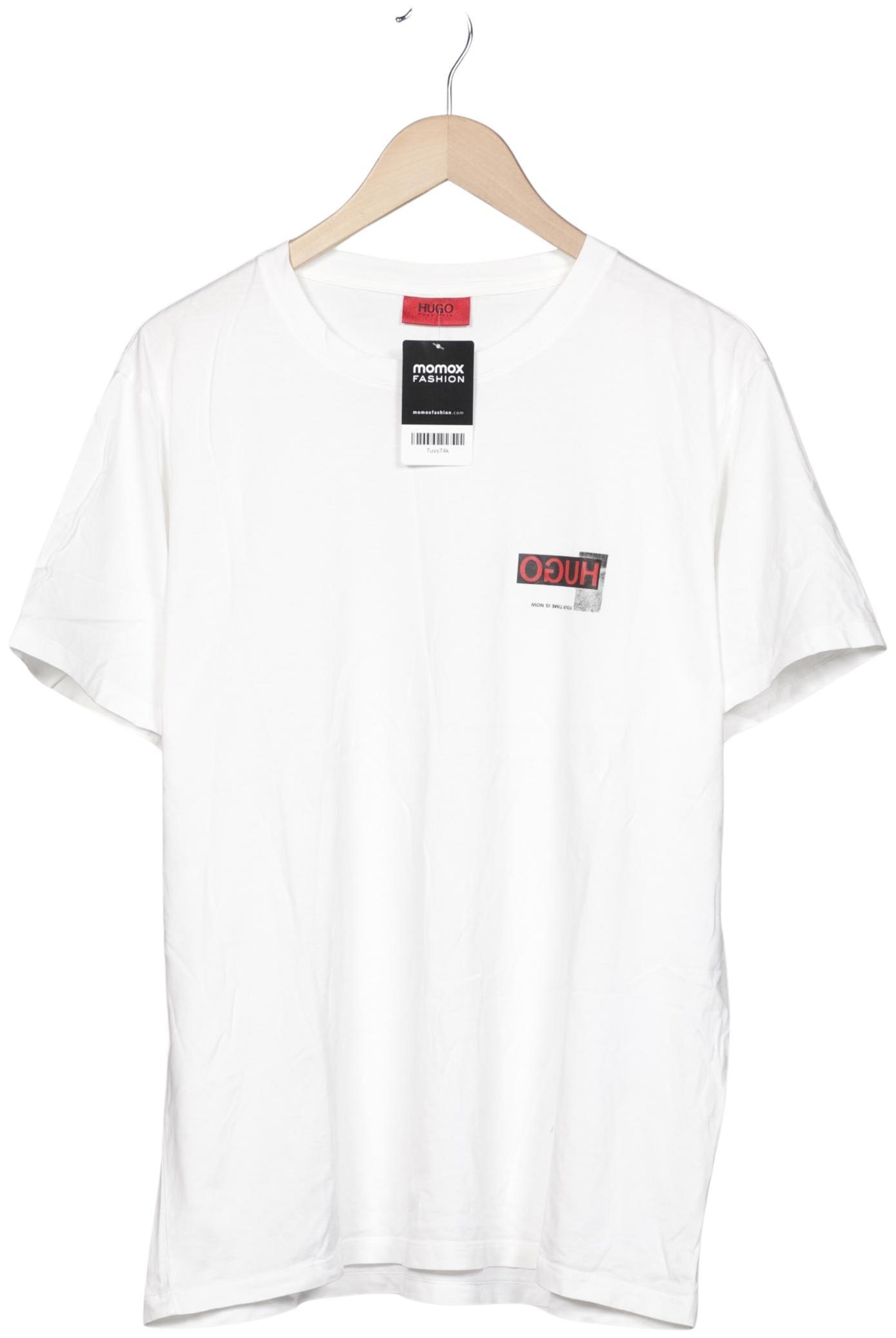 HUGO Shirt in XL in White: front