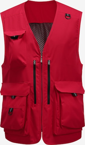 Youthup Sports Vest in Red: front