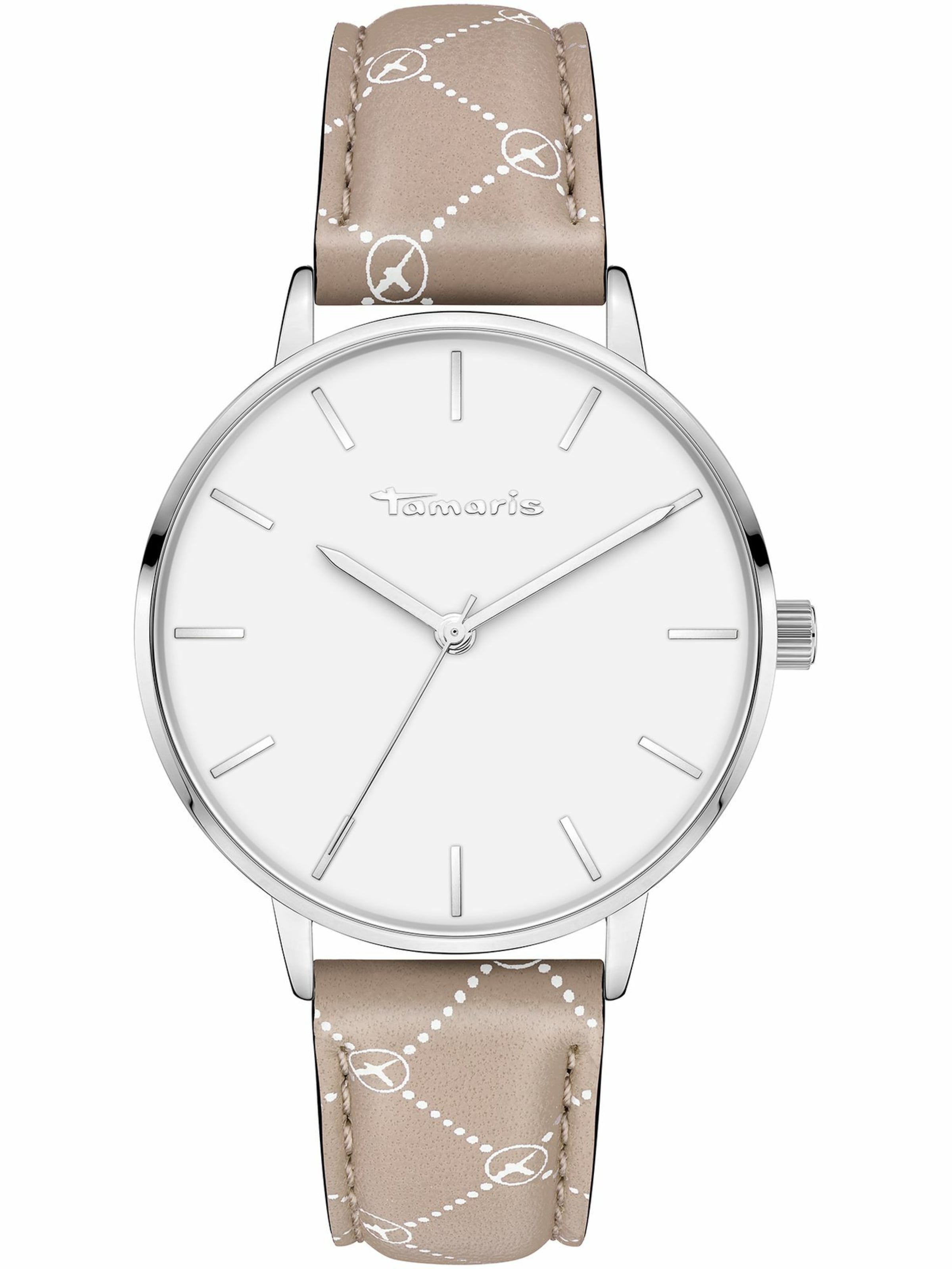Tamaris Uhr in Beige: Vorderseite