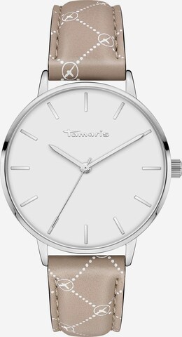 TAMARIS Analoog horloge in Beige: voorkant