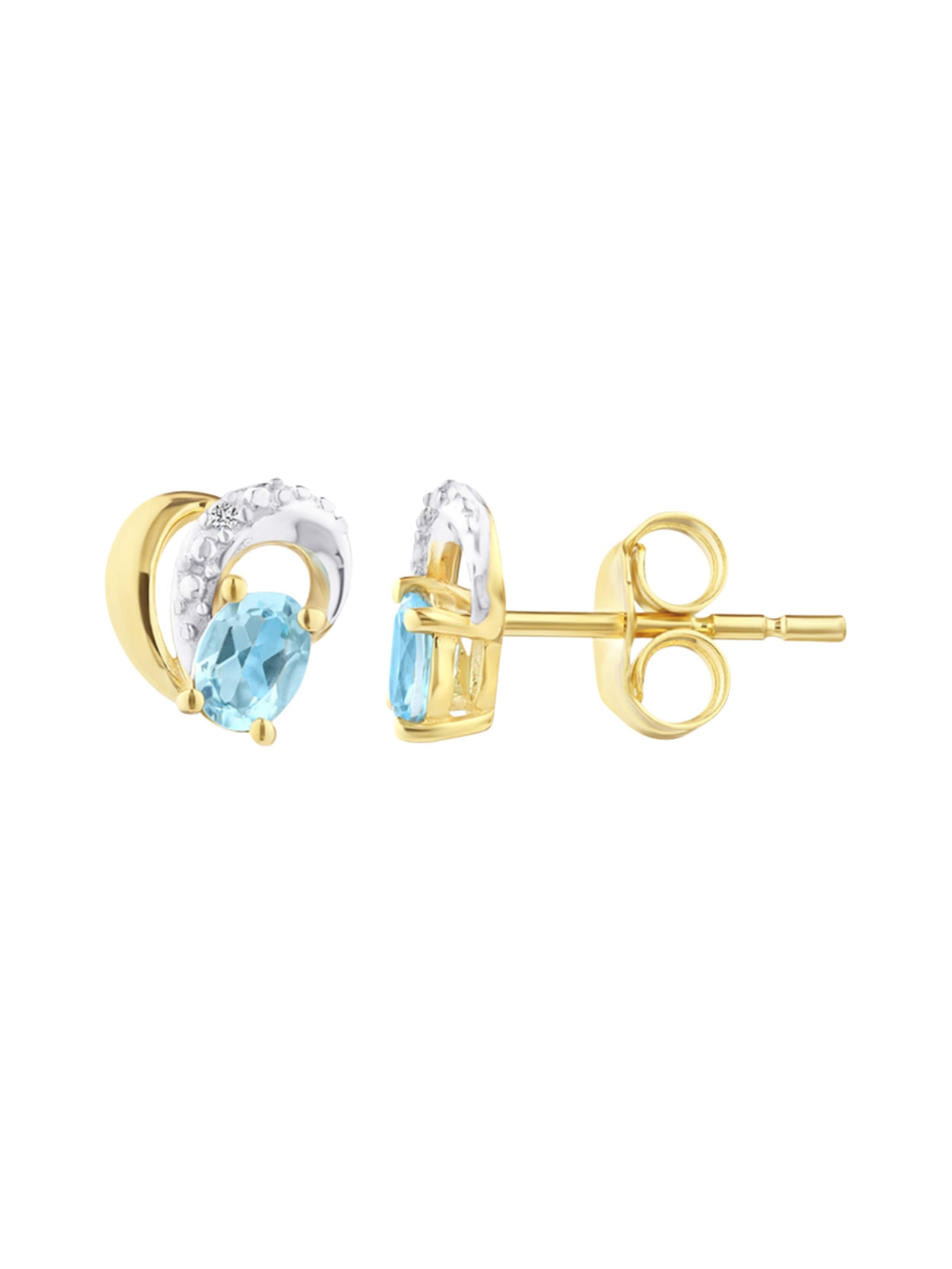Boucles d'oreilles DIAMANT LETERNEL en or