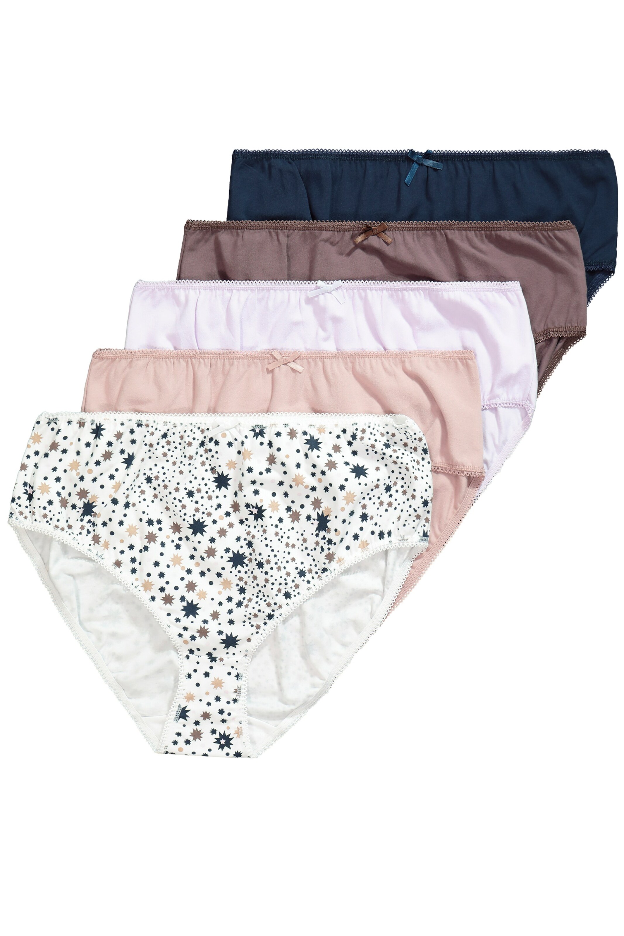 Ulla Popken Slip in Gemengde kleuren: voorkant