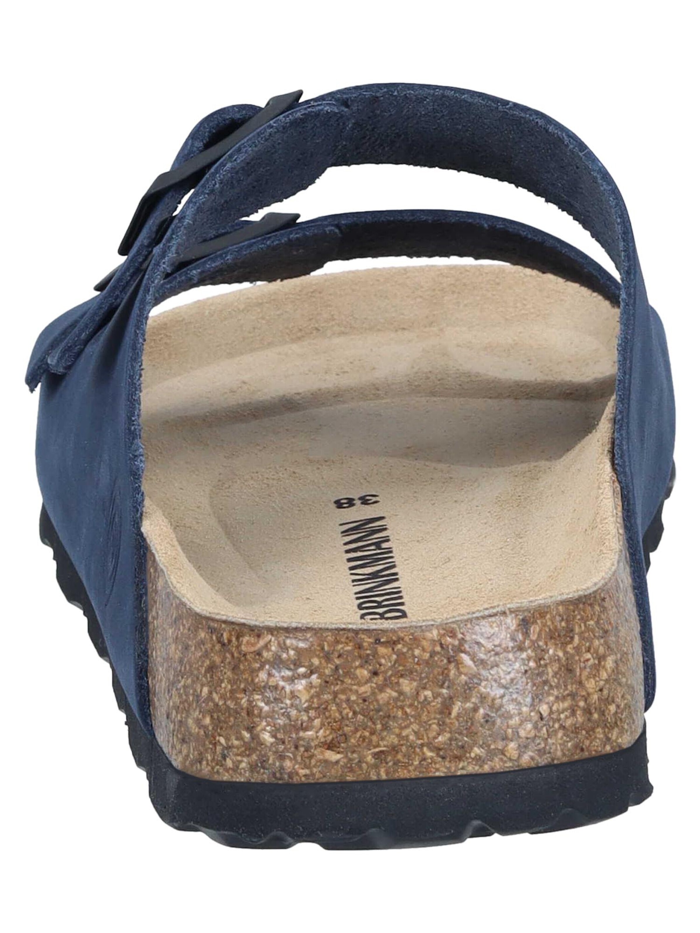 DR. BRINKMANN Muiltjes 'Bonillo' in Blauw