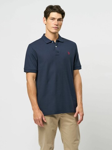 T-Shirt 'Alfred' U.S. POLO ASSN. en bleu : devant