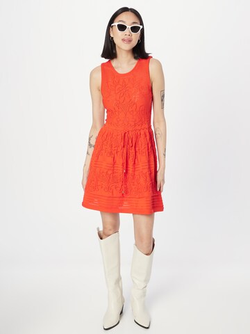 Twinset - Vestido en naranja