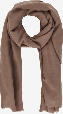 PIECES Scarf 'Cilia' in Brown: front