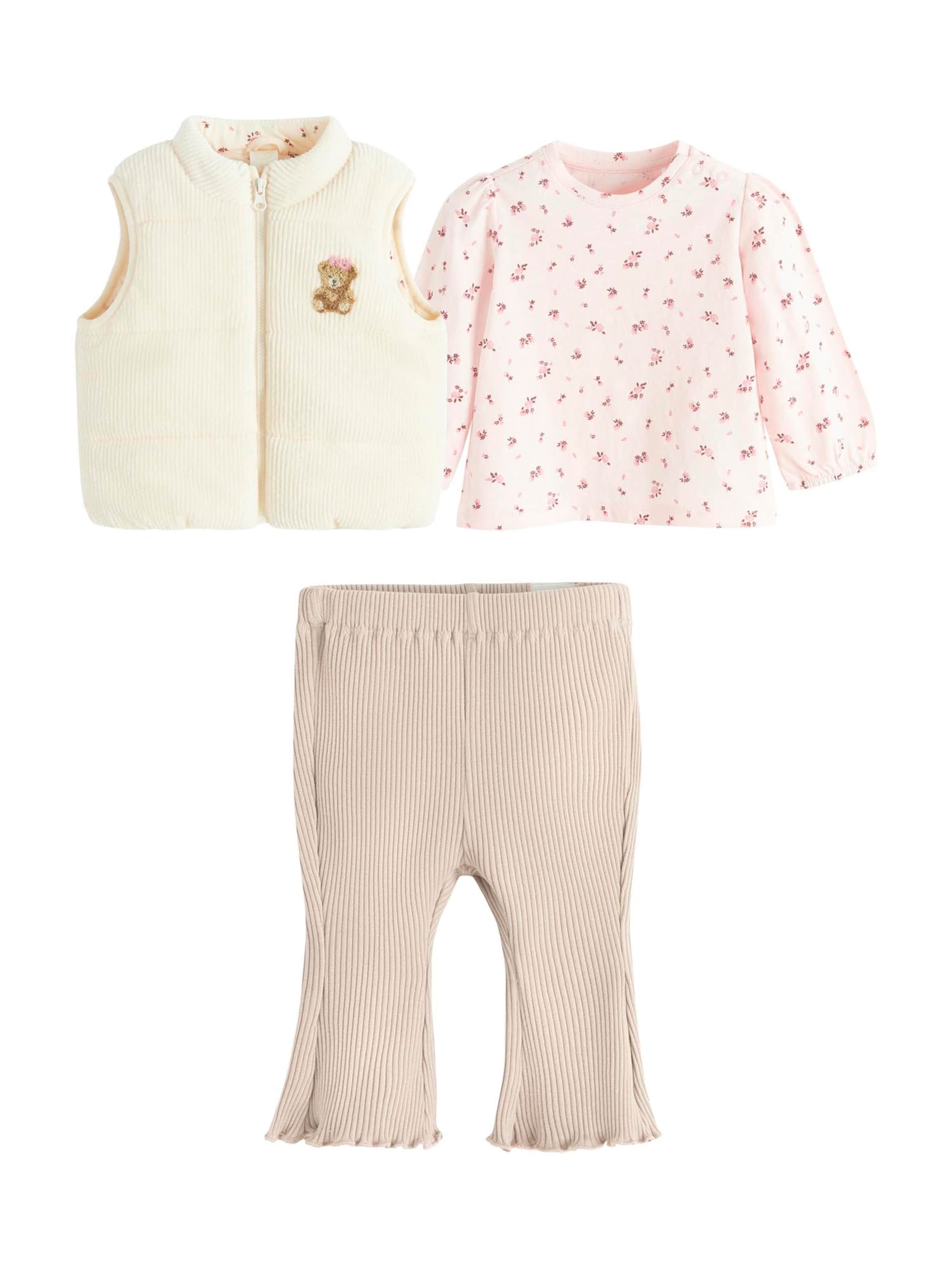 Cool Club - Conjunto en beige: frente