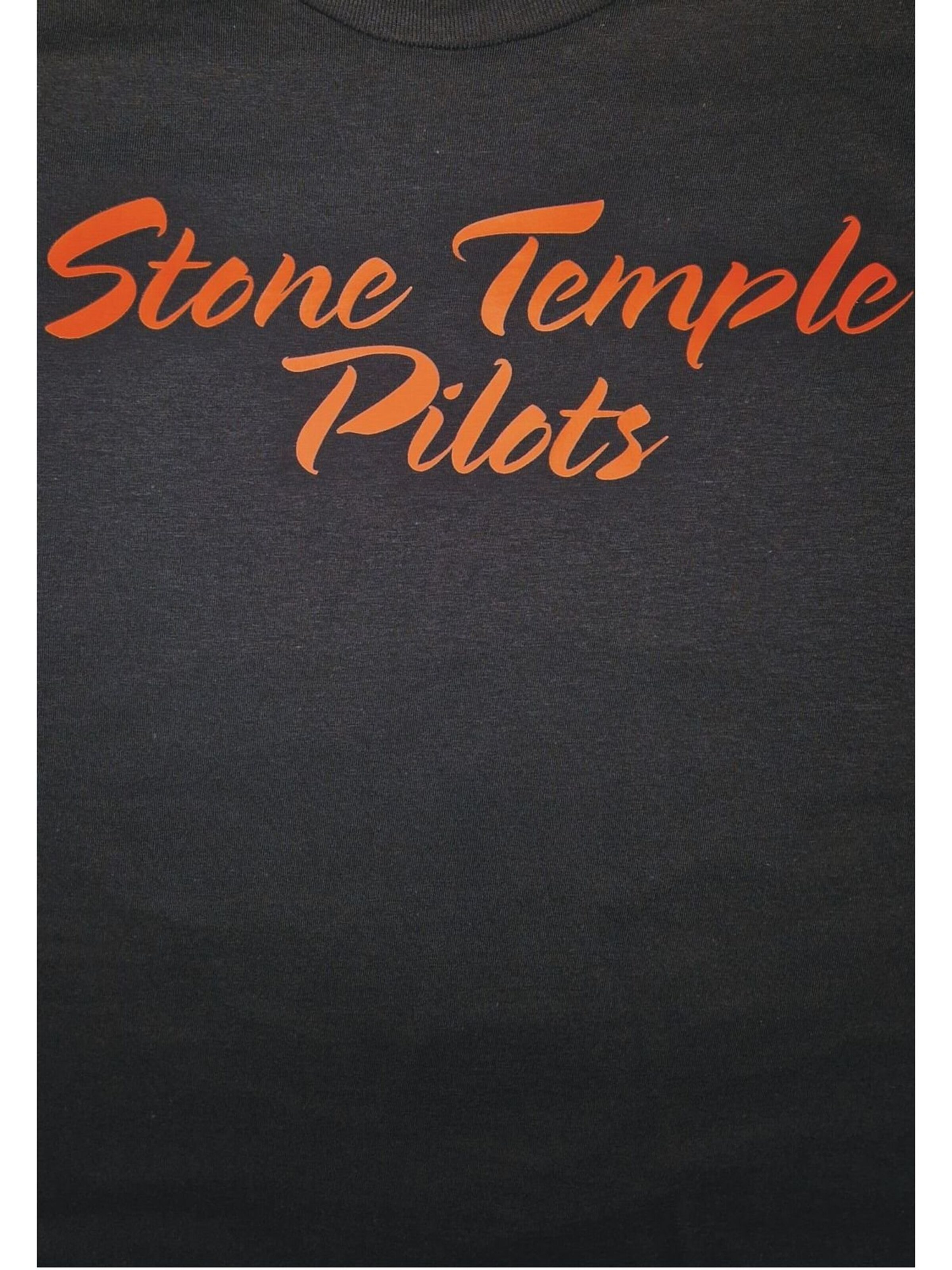 Stone Temple Pilots - Camiseta 'Stone Temple Pilots Purple Pilots T-Shirt' en negro