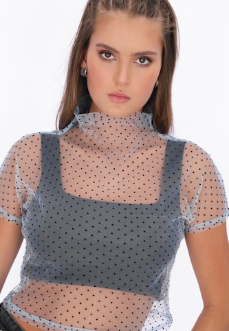 myMo ROCKS - Blusa 'Rock' em azul