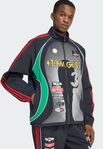 ADIDAS ORIGINALS Демисезонная куртка 'Teamgeist' в Черный