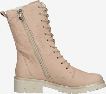 ARA Lace-Up Boots in Beige