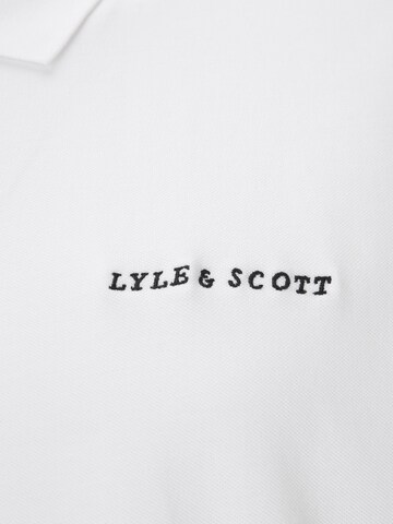 T-Shirt Lyle & Scott Big&Tall en blanc