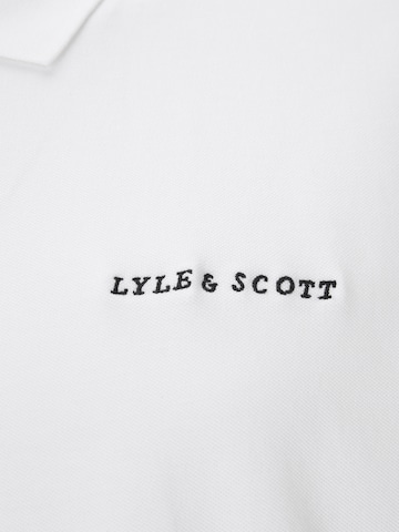 Lyle & Scott Big&Tall T-shirt i vit