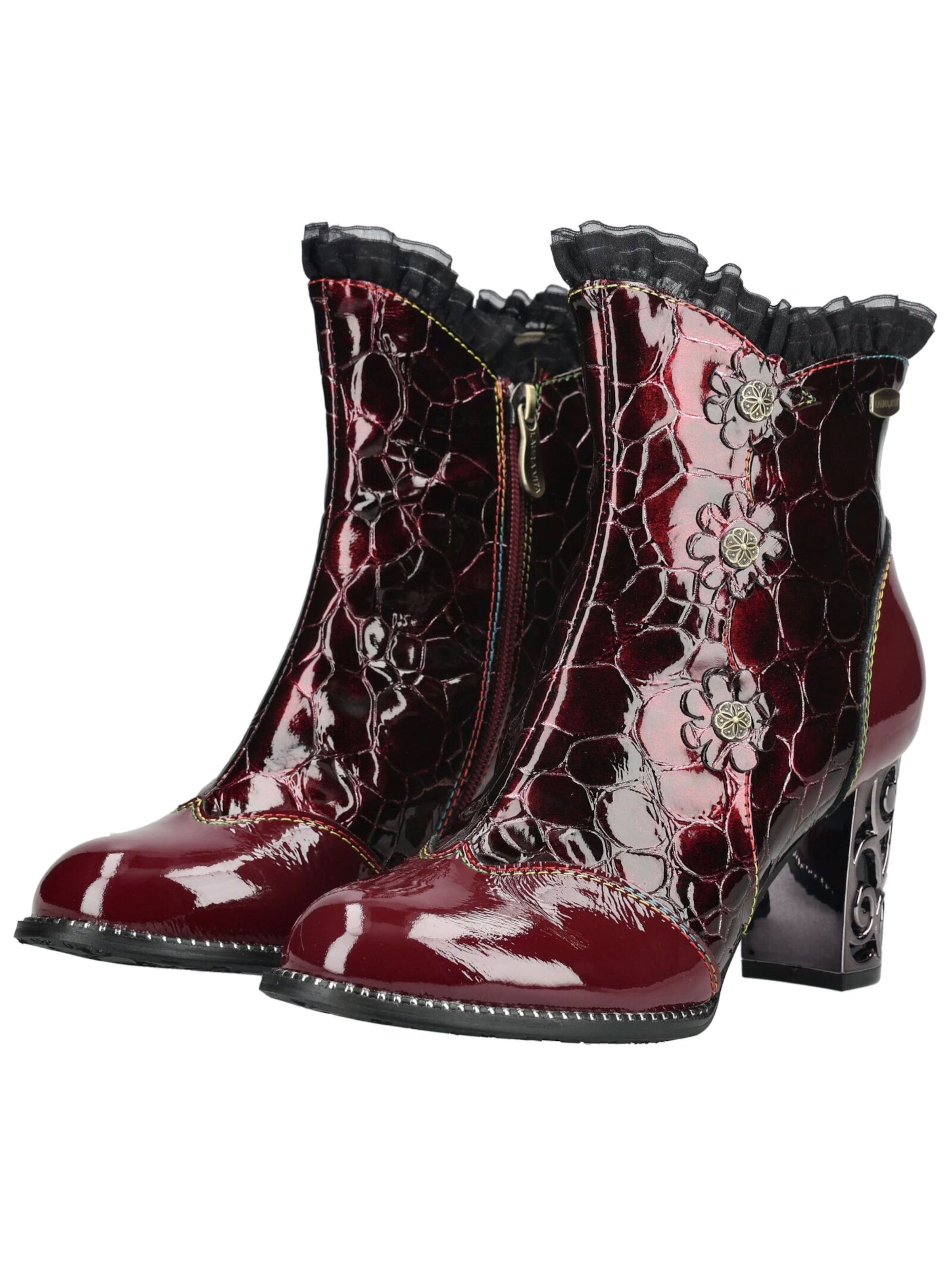 Bottines Laura Vita en rouge