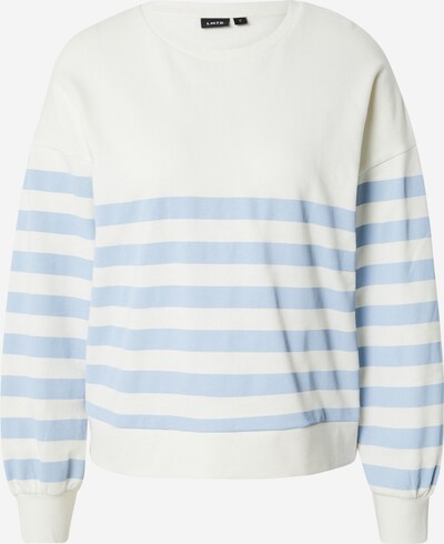 LMTD Sweater majica 'KIPE' u svijetloplava / bijela, Pregled proizvoda